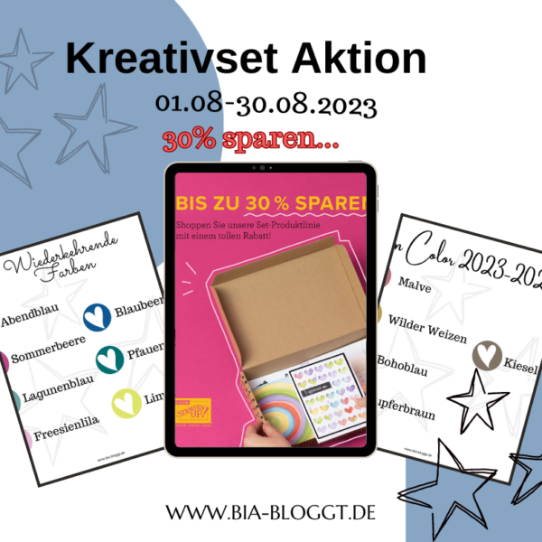 Aktion mit Kreativsets 30% sparen !